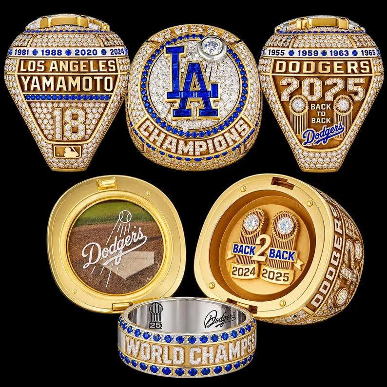 Los Angeles Dodgers 2025 World Series Championship Ring | LA Baseball Collectible
