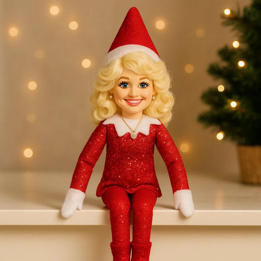 Dolly Parton Elf Doll