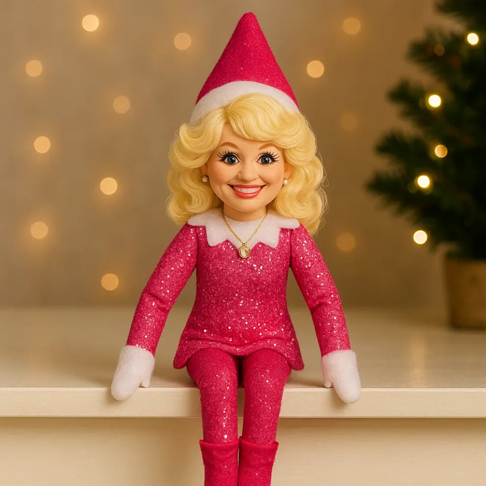 Dolly Parton Elf Doll